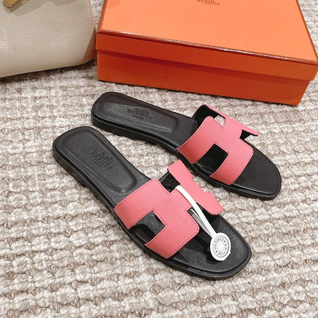 Hermes epsom calfskin oran sandal HS0202