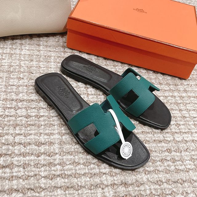 Hermes epsom calfskin oran sandal HS0202