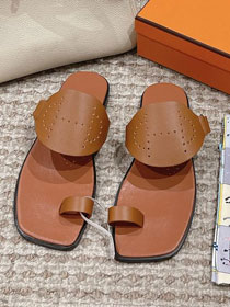 Hermes calfskin hera sandal HS0209