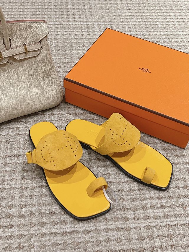 Hermes calfskin hera sandal HS0209