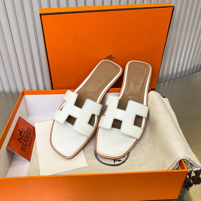 Hermes calfskin oran sandal HS0210