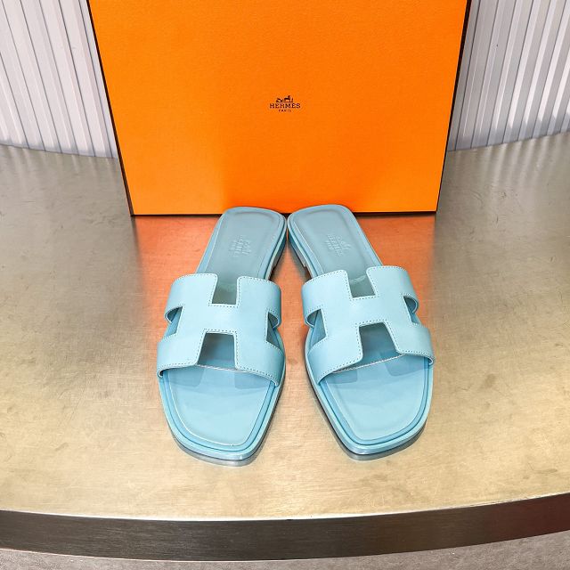 Hermes calfskin oran sandal HS0210