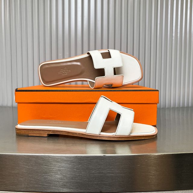 Hermes calfskin oran sandal HS0210