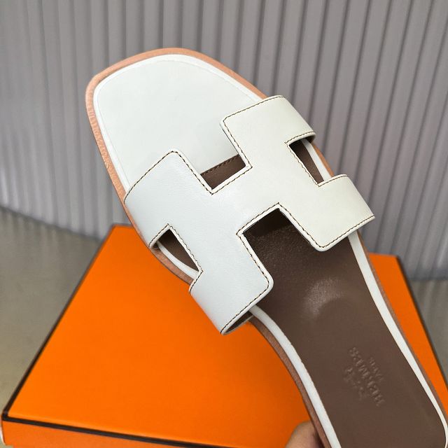 Hermes calfskin oran sandal HS0210