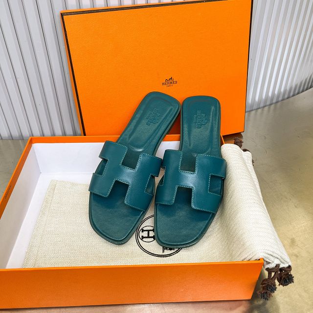 Hermes calfskin oran sandal HS0211