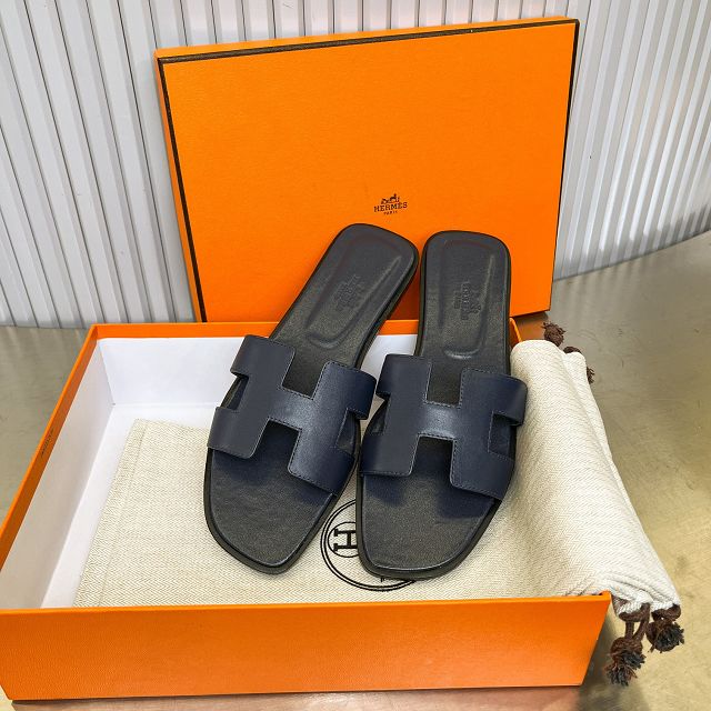 Hermes calfskin oran sandal HS0211