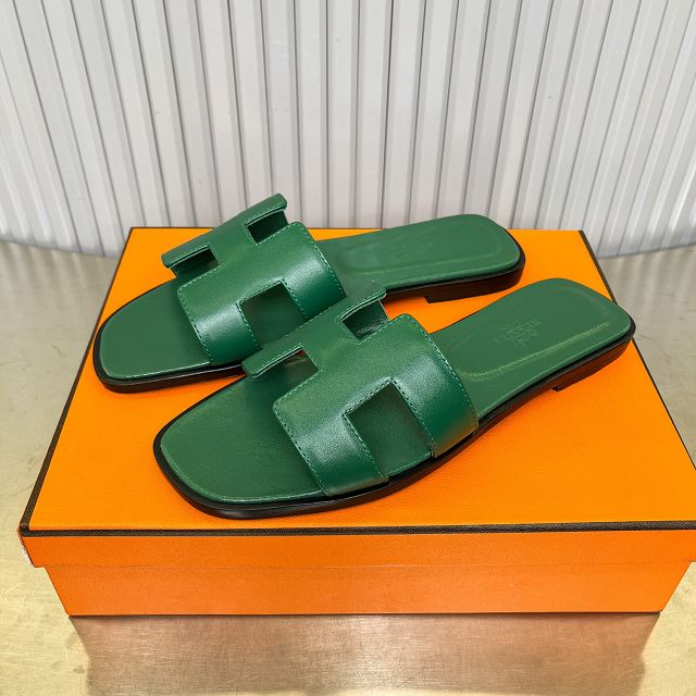 Hermes calfskin oran sandal HS0211