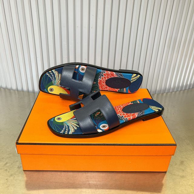 Hermes calfskin oran sandal HS0218