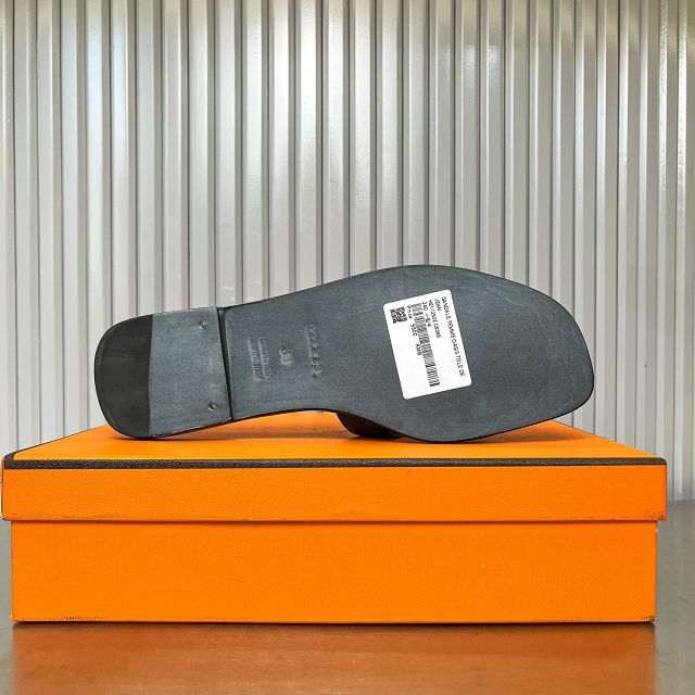 Hermes calfskin oran sandal HS0218