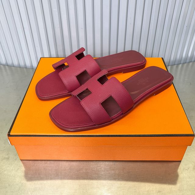 Hermes epsom calfskin oran sandal HS0216