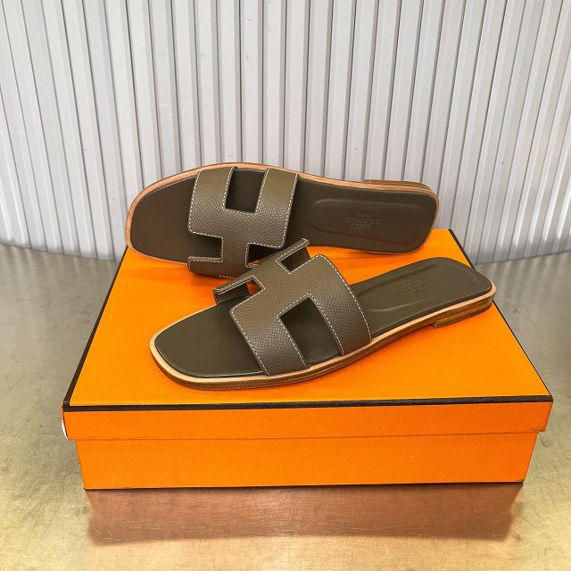 Hermes epsom calfskin oran sandal HS0216