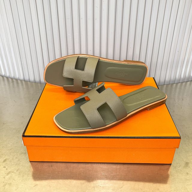 Hermes epsom calfskin oran sandal HS0217