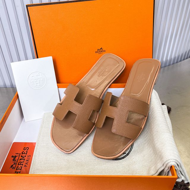 Hermes epsom calfskin oran sandal HS0217