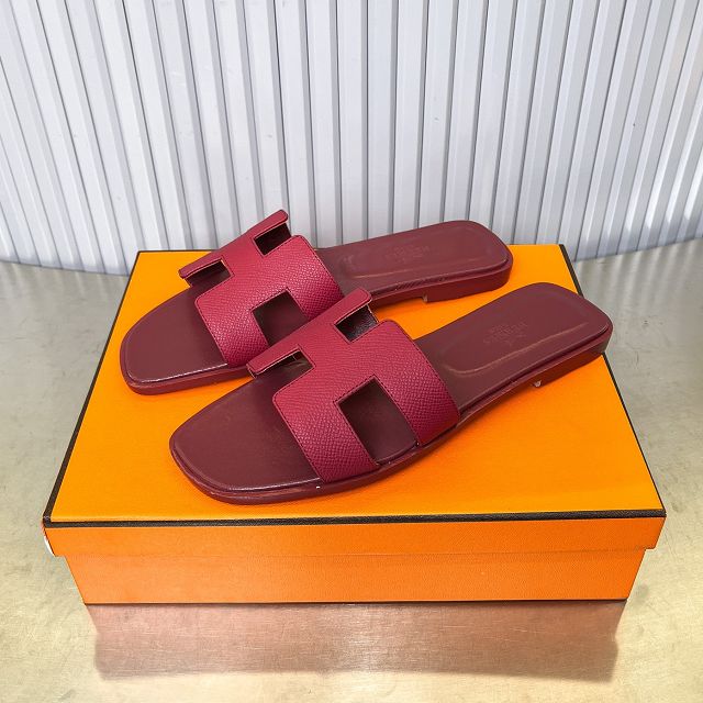 Hermes epsom calfskin oran sandal HS0217