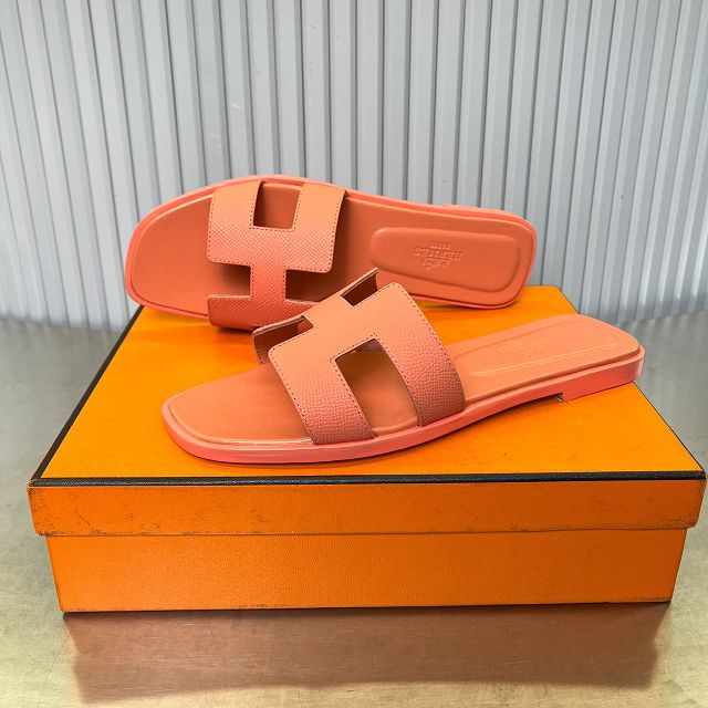 Hermes epsom calfskin oran sandal HS0220