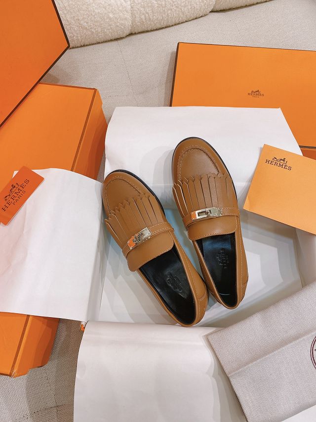 Hermes calfskin destin loafer HS0236