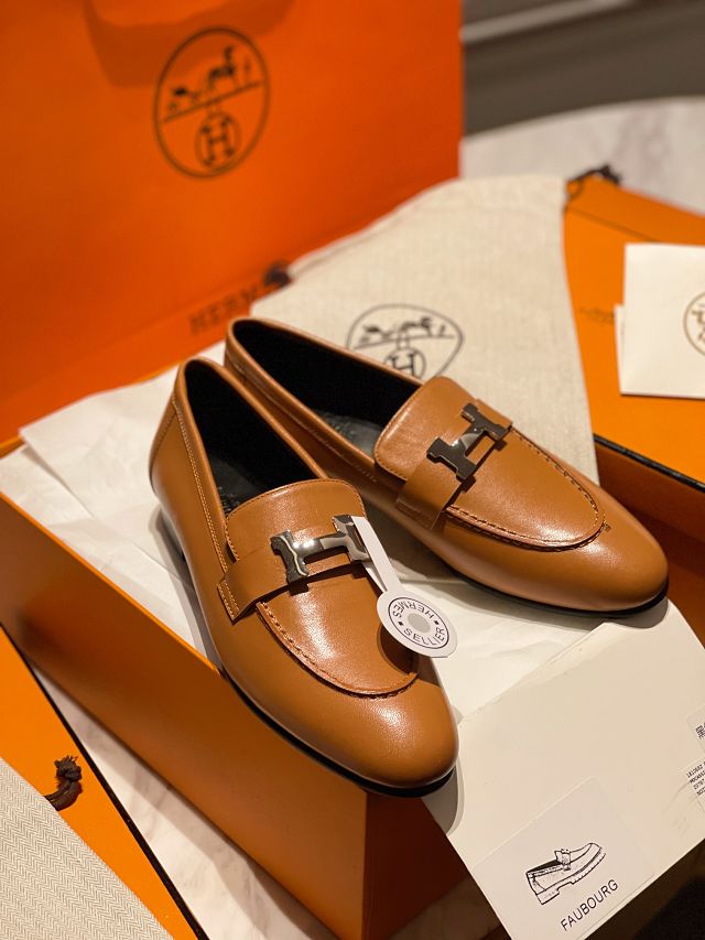 Hermes calfskin paris loafer HS0231