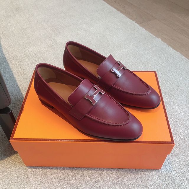 Hermes calfskin paris loafer HS0232