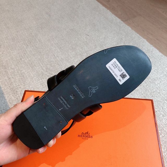 Hermes calfskin sandal HS0225