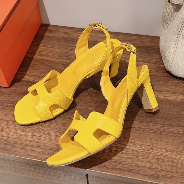 Hermes epsom calfskin 75mm sandal HS0244