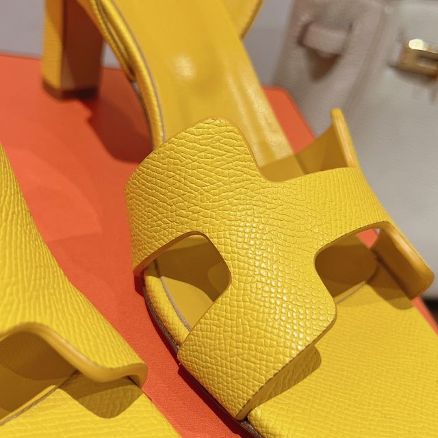 Hermes epsom calfskin 75mm sandal HS0244