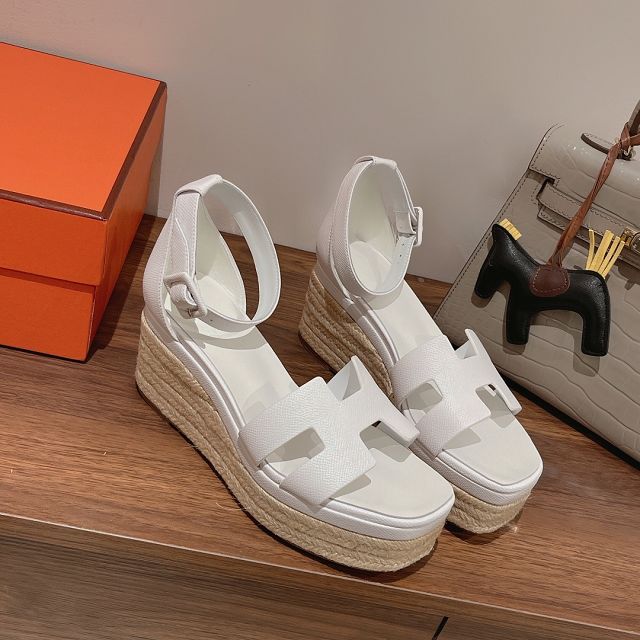 Hermes epsom calfskin 85mm sandal HS0249