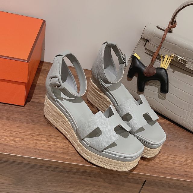 Hermes epsom calfskin 85mm sandal HS0249