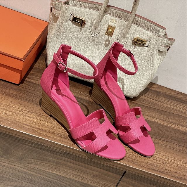 Hermes epsom calfskin legend 70mm sandal HS0242