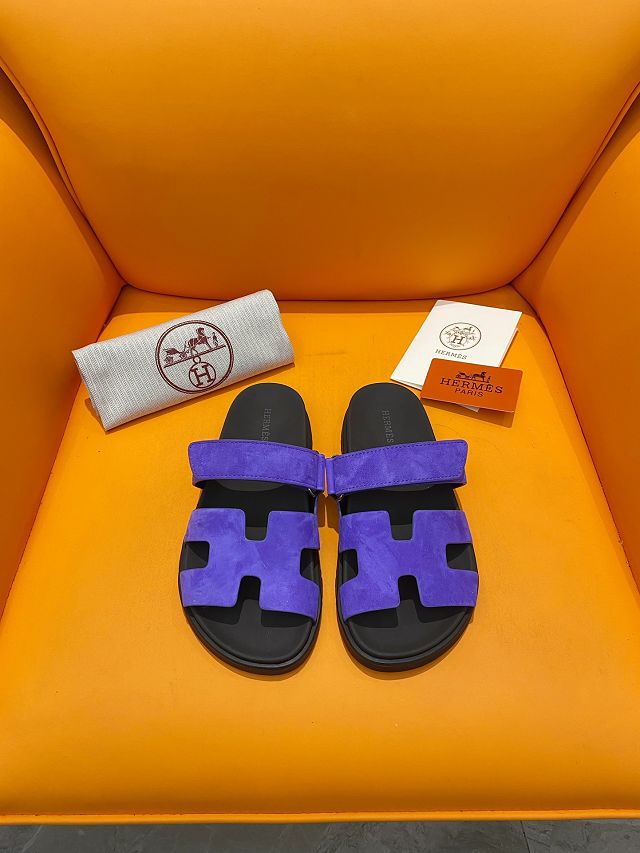 Hermes suede chypre sandal HS0239 