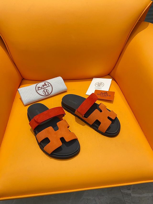 Hermes suede chypre sandal HS0239 