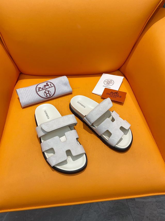 Hermes suede chypre sandal HS0239 