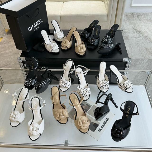 CC original lambskin 85mm sandals CH0040