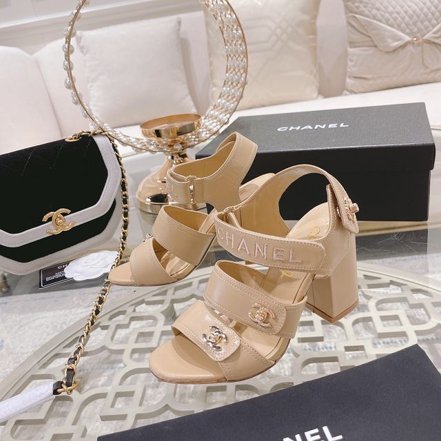 CC original lambskin 85mm sandals CH0049