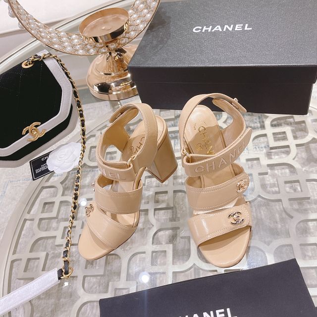 CC original lambskin 85mm sandals CH0049