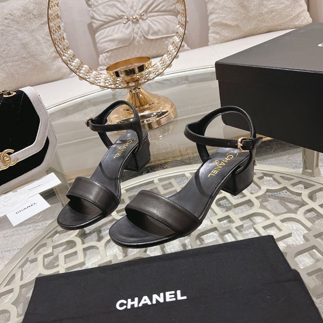 CC lambskin 45mm sandals CH0139