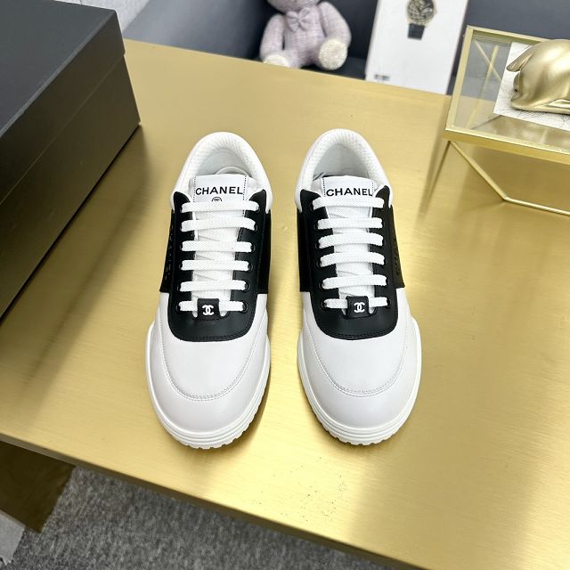 CC suede calfskin sneakers CH0117