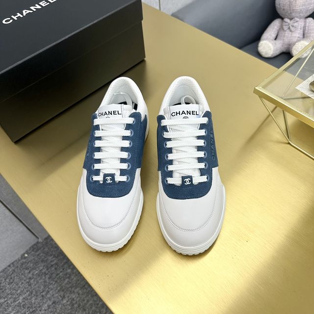 CC suede calfskin sneakers CH0117