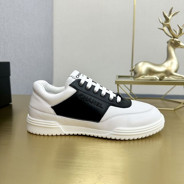 CC suede calfskin sneakers CH0117