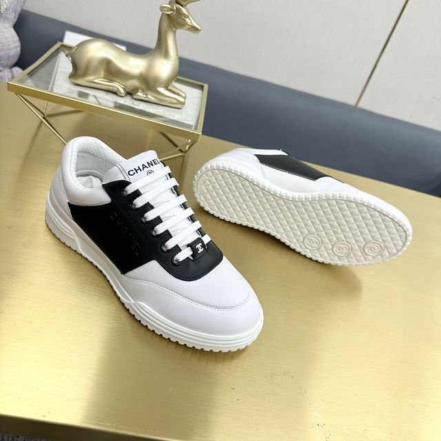 CC suede calfskin sneakers CH0117