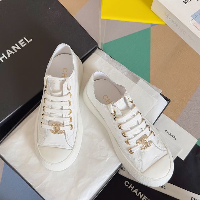 CC calfskin sneakers CH0173