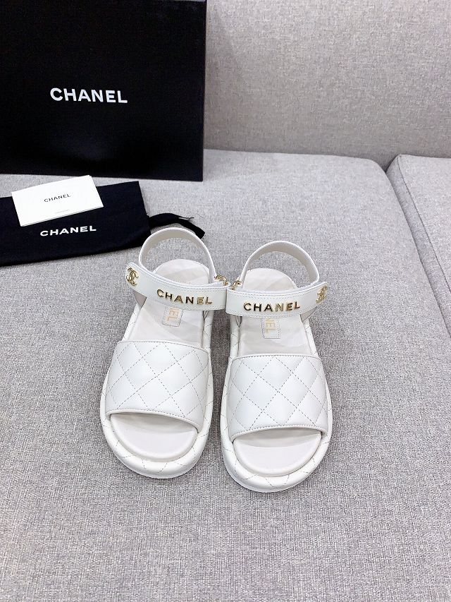 CC lambskin sandals CH0177