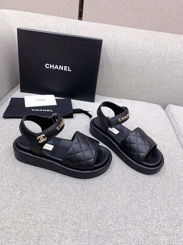 CC lambskin sandals CH0177