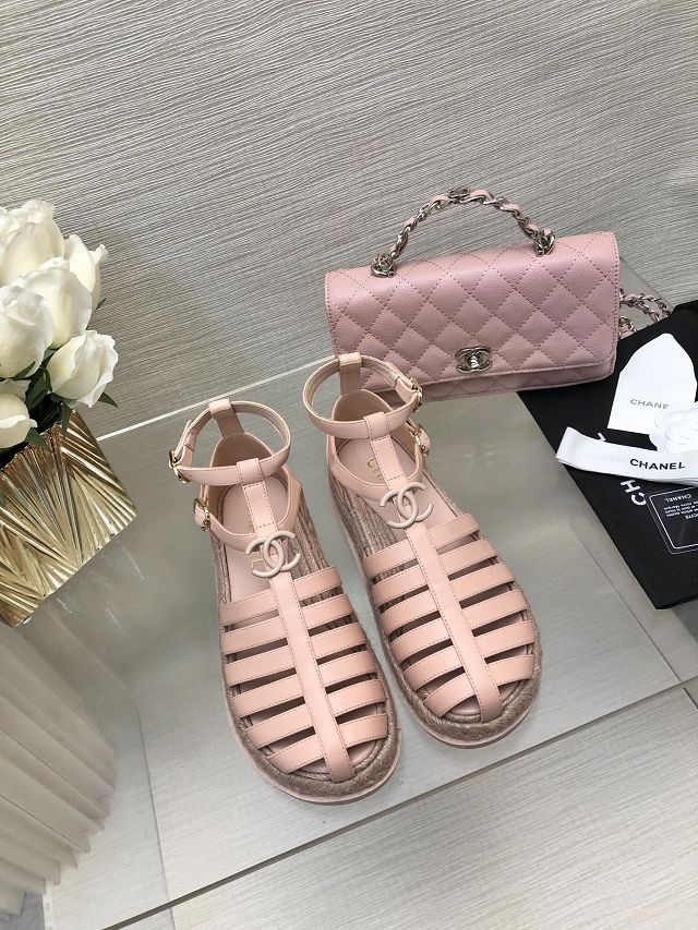 CC lambskin sandals CH0223