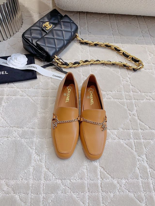 CC calfskin loafers CH0303