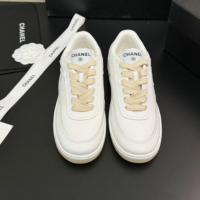 CC calfskin sneakers CH0317