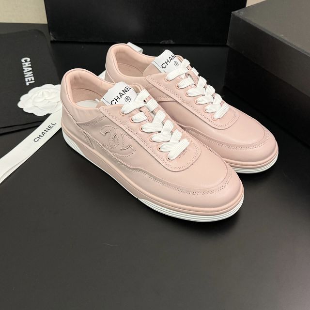 CC calfskin sneakers CH0317