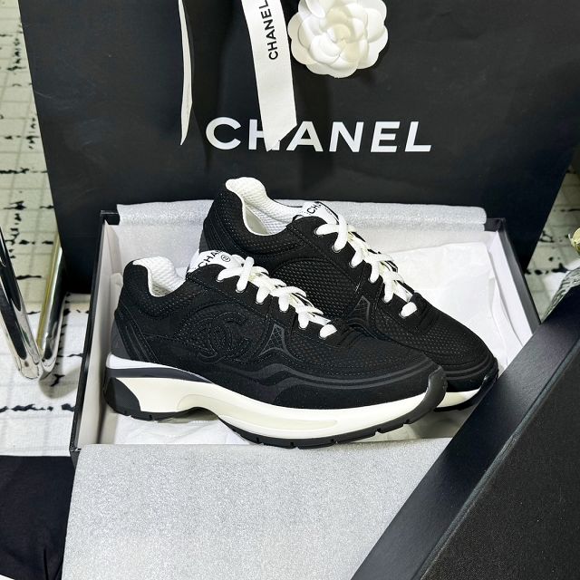 CC fabric sneakers CH0308