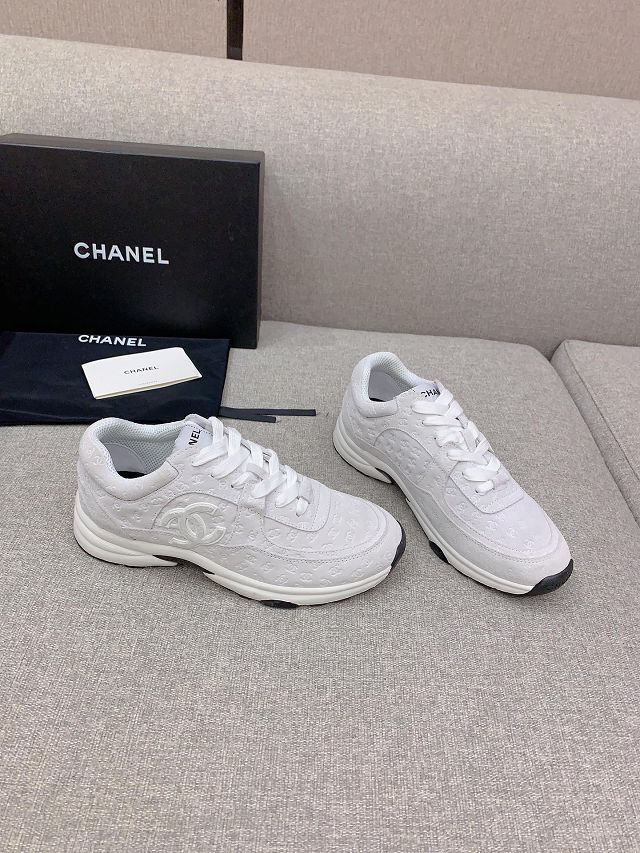 CC fabric sneakers CH0314