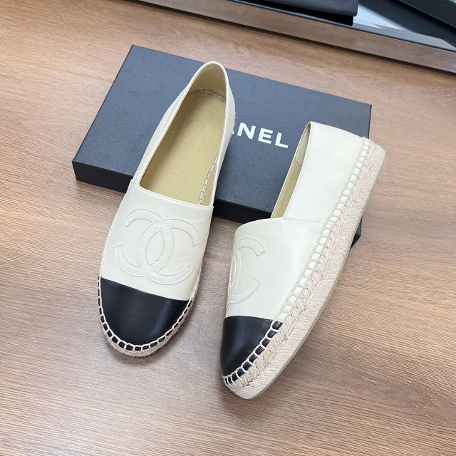 CC lambskin espadrilles CH0295