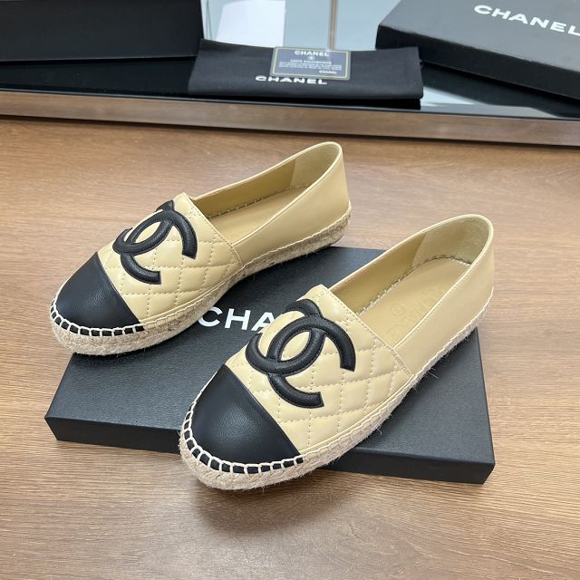 CC lambskin espadrilles CH0295